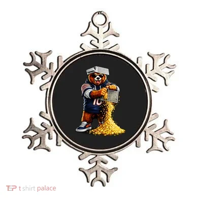 Bear With Cheese Grater Ornament