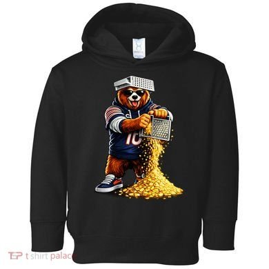 Bear With Cheese Grater Toddler Hoodie