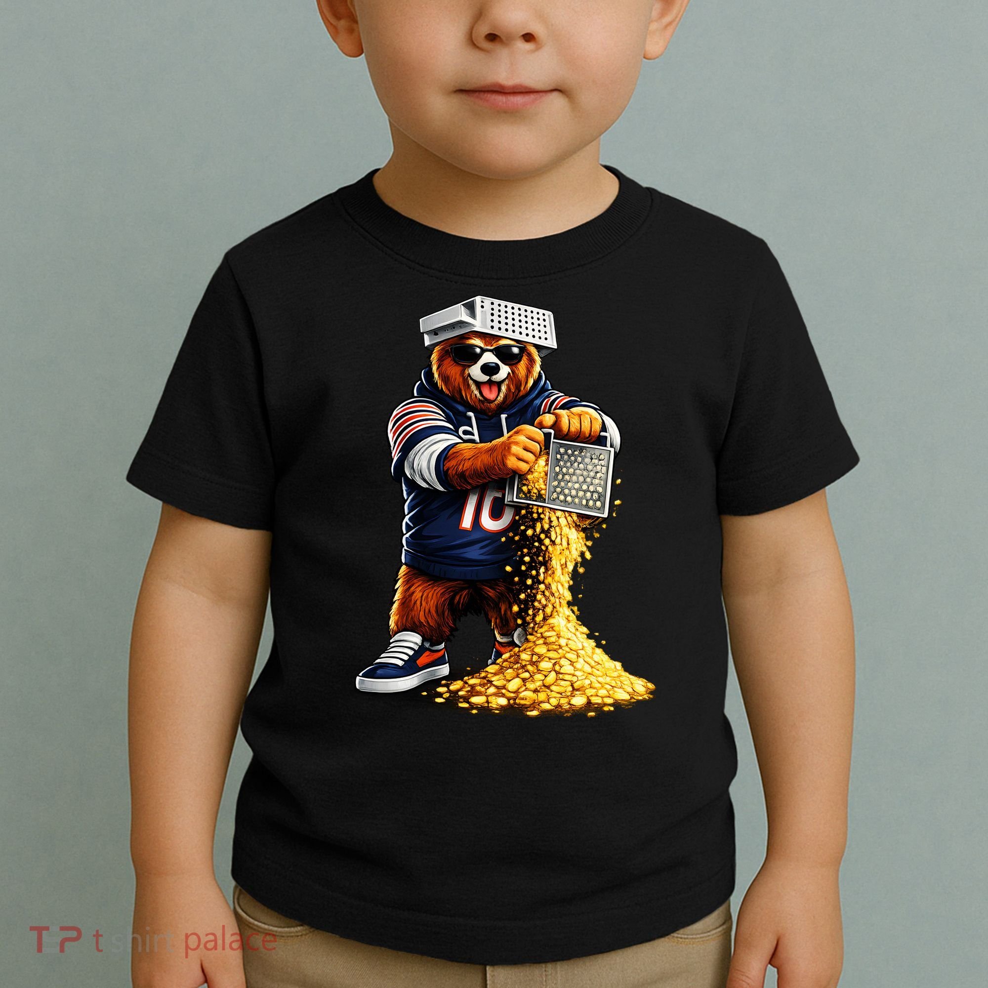 Bear With Cheese Grater Toddler T-Shirt