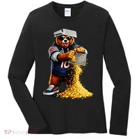 Bear With Cheese Grater Women's Long Sleeve Shirt thumb 0
