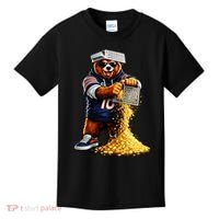 Bear With Cheese Grater Kids T-Shirt thumb 0