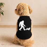 Bigfoot Walking Corgi Dog Funny Gift Doggie Tank thumb 2