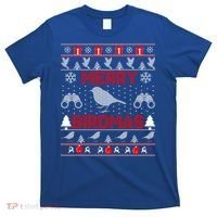 Bird Watching Christmas Birding Merry Birdmas Ugly Sweater Gift T-Shirt thumb 0