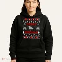 Bird Watching Christmas Birding Merry Birdmas Ugly Sweater Hoodie thumb 5