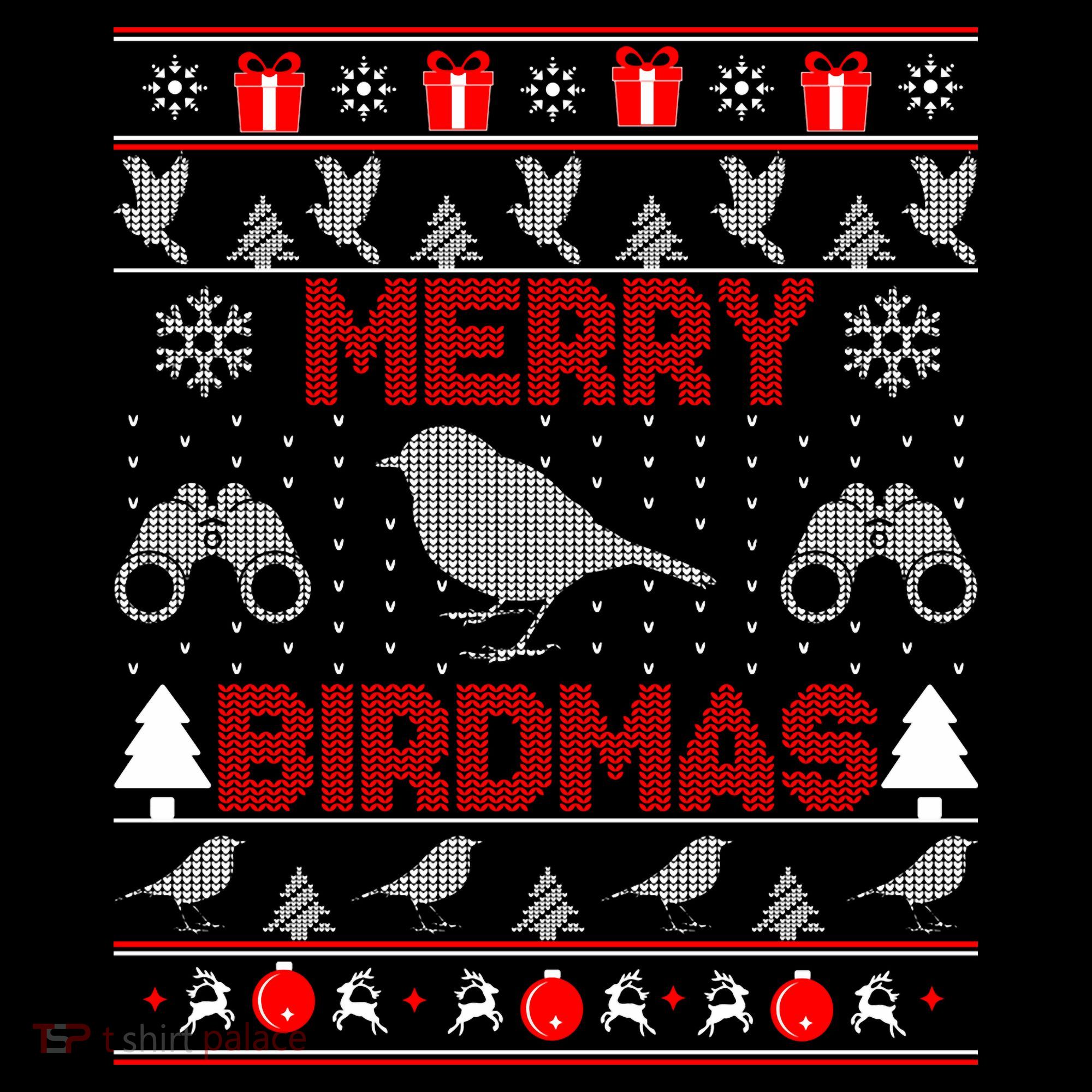 Bird Watching Christmas Birding Merry Birdmas Ugly Sweater Coffee Mug