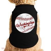 Baseball Washington Dc Team Love Baseball National Pastime Doggie Tank thumb 0