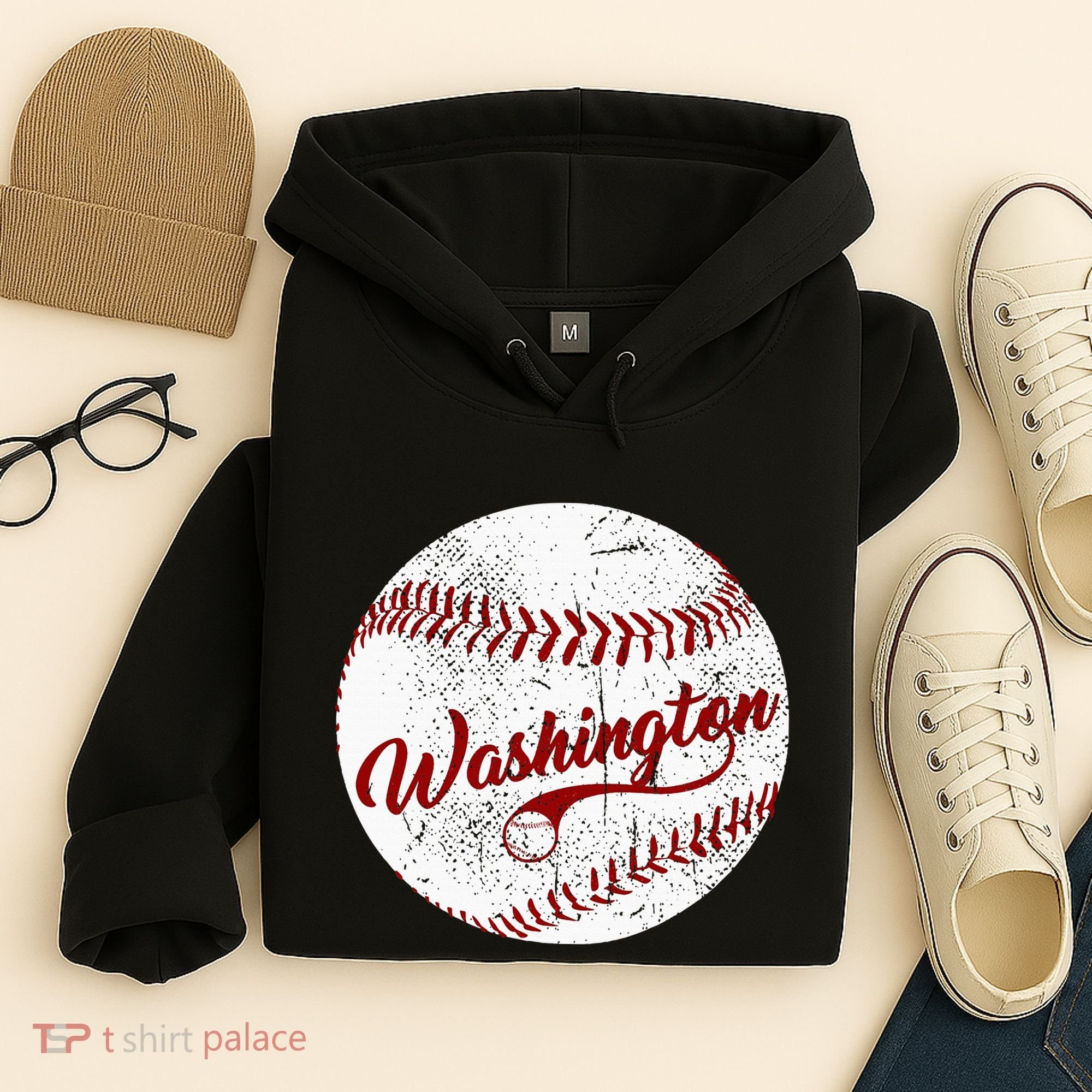 Baseball Washington Dc Team Love Baseball National Pastime Hoodie