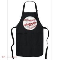 Baseball Washington Dc Team Love Baseball National Pastime Apron thumb 0