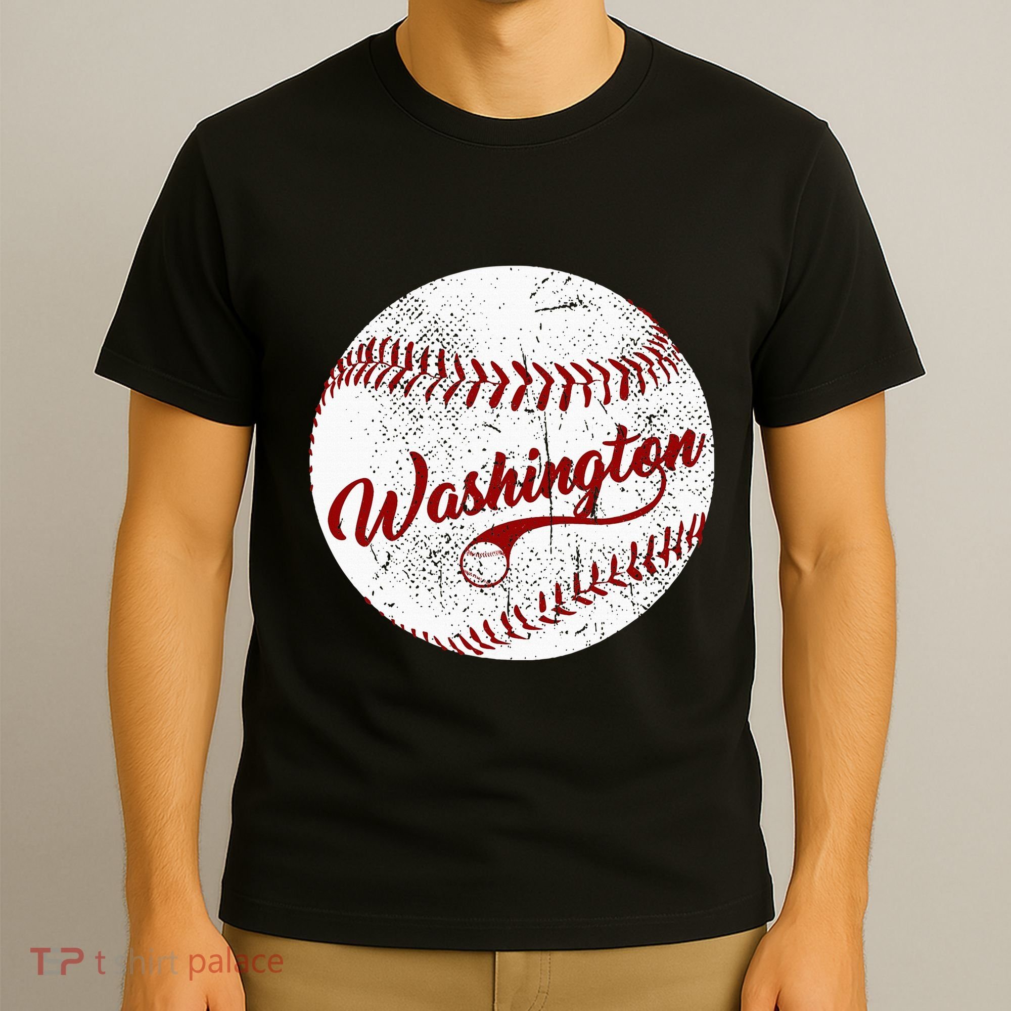 Baseball Washington Dc Team Love Baseball National Pastime T-Shirt