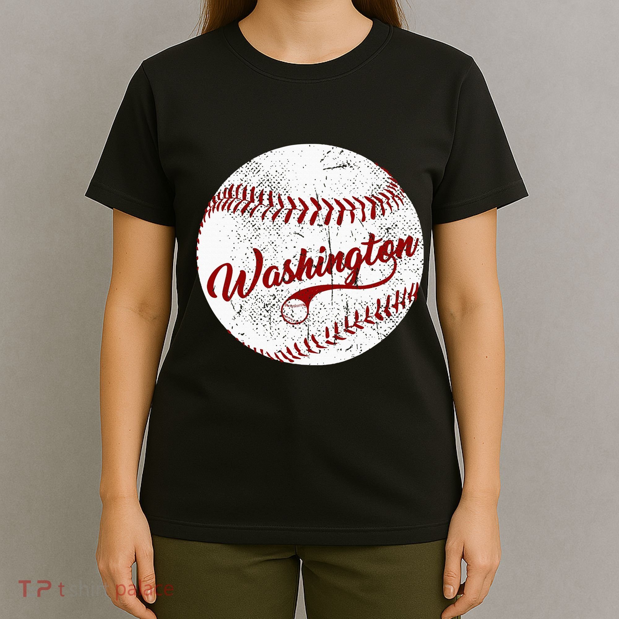 Baseball Washington Dc Team Love Baseball National Pastime T-Shirt
