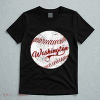 Baseball Washington Dc Team Love Baseball National Pastime T-Shirt thumb 5