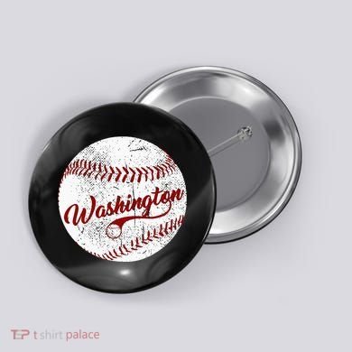 Baseball Washington Dc Team Love Baseball National Pastime Button