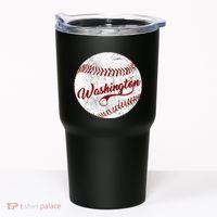 Baseball Washington Dc Team Love Baseball National Pastime Tumbler thumb 0