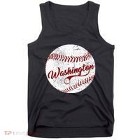 Baseball Washington Dc Team Love Baseball National Pastime Tank Top thumb 0