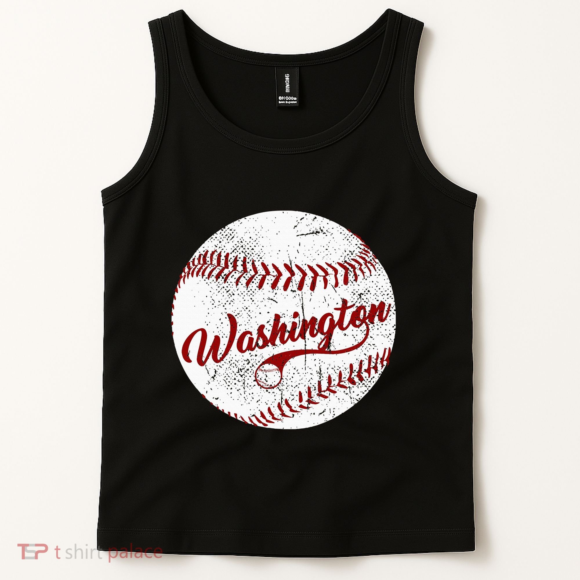 Baseball Washington Dc Team Love Baseball National Pastime Tank Top