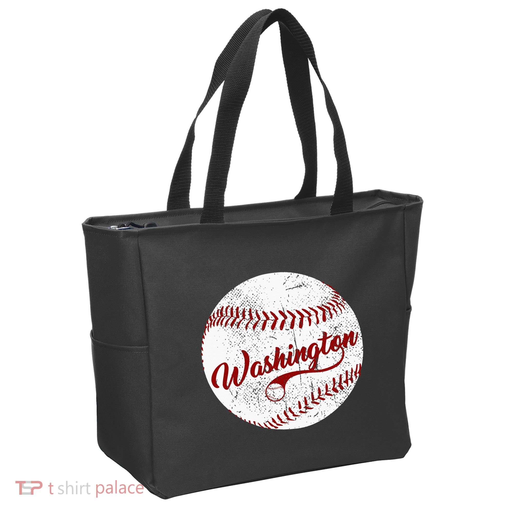 Baseball Washington Dc Team Love Baseball National Pastime Tote Bag