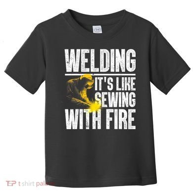Best Welding Design Welder Welding Metal Weld Toddler T-Shirt