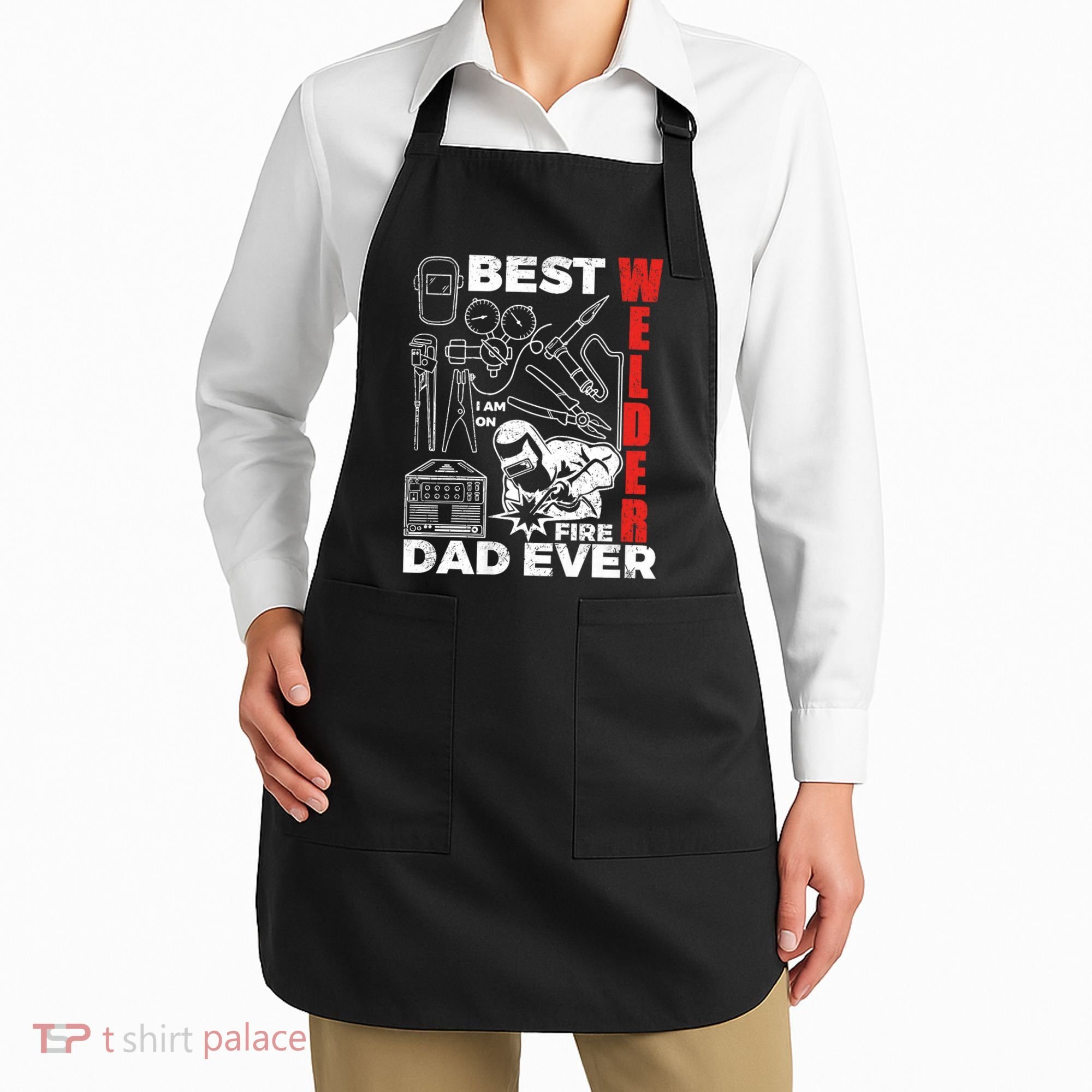 Best Welder Dad Ever Apron