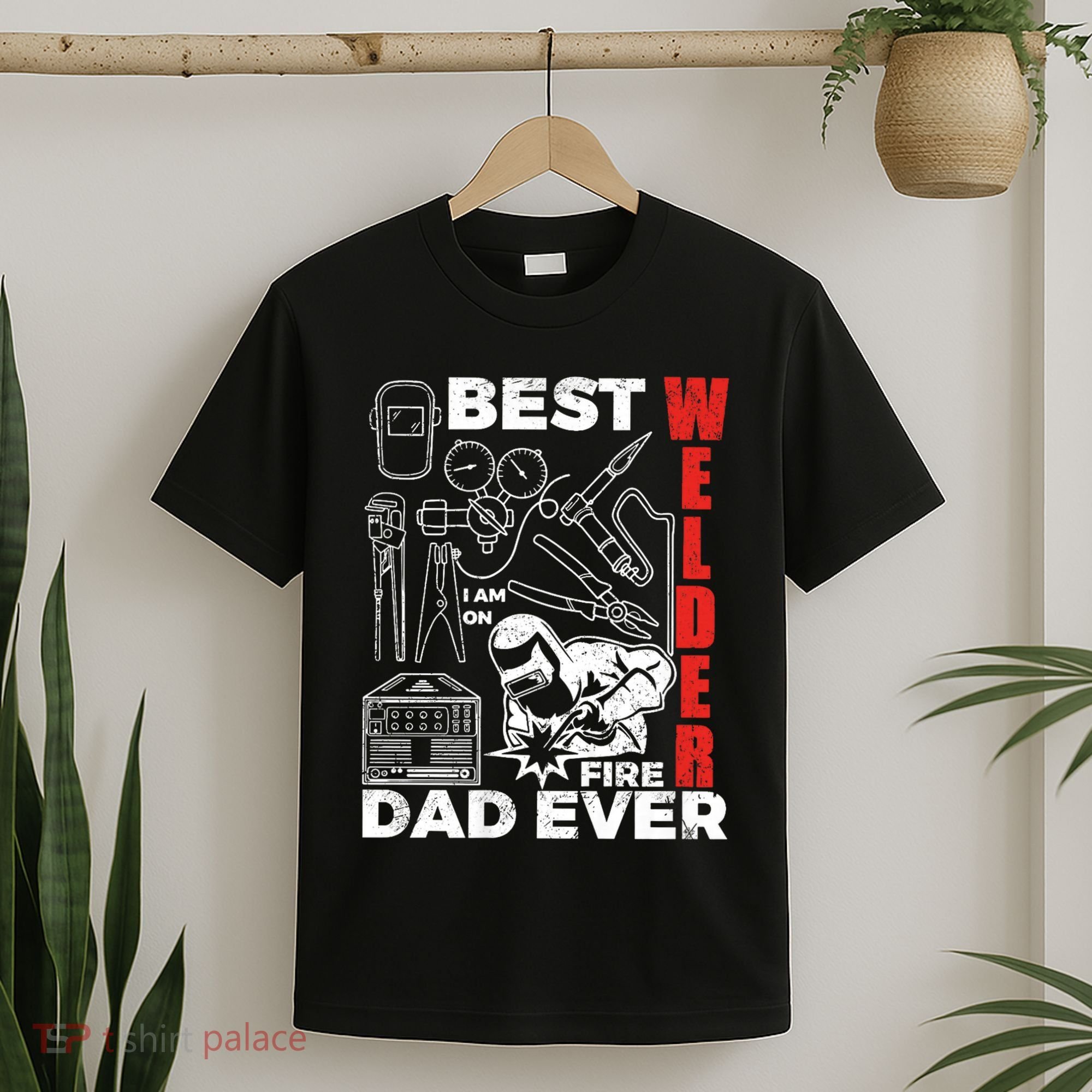 Best Welder Dad Ever T-Shirt