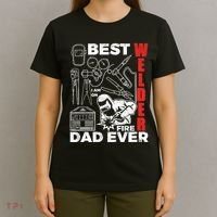Best Welder Dad Ever T-Shirt thumb 4
