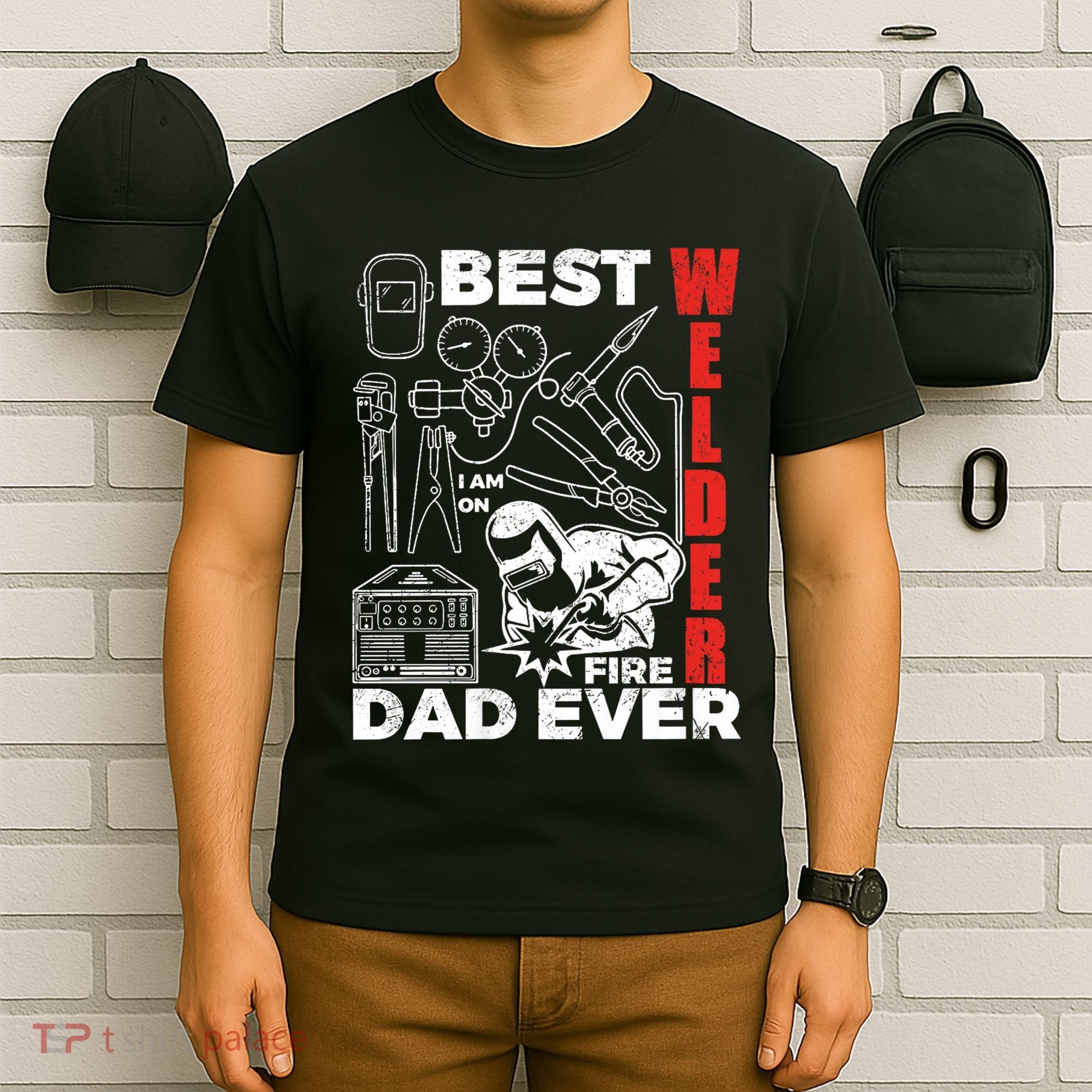 Best Welder Dad Ever T-Shirt