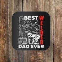 Best Welder Dad Ever Coaster thumb 0
