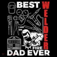 Best Welder Dad Ever Coaster thumb 2