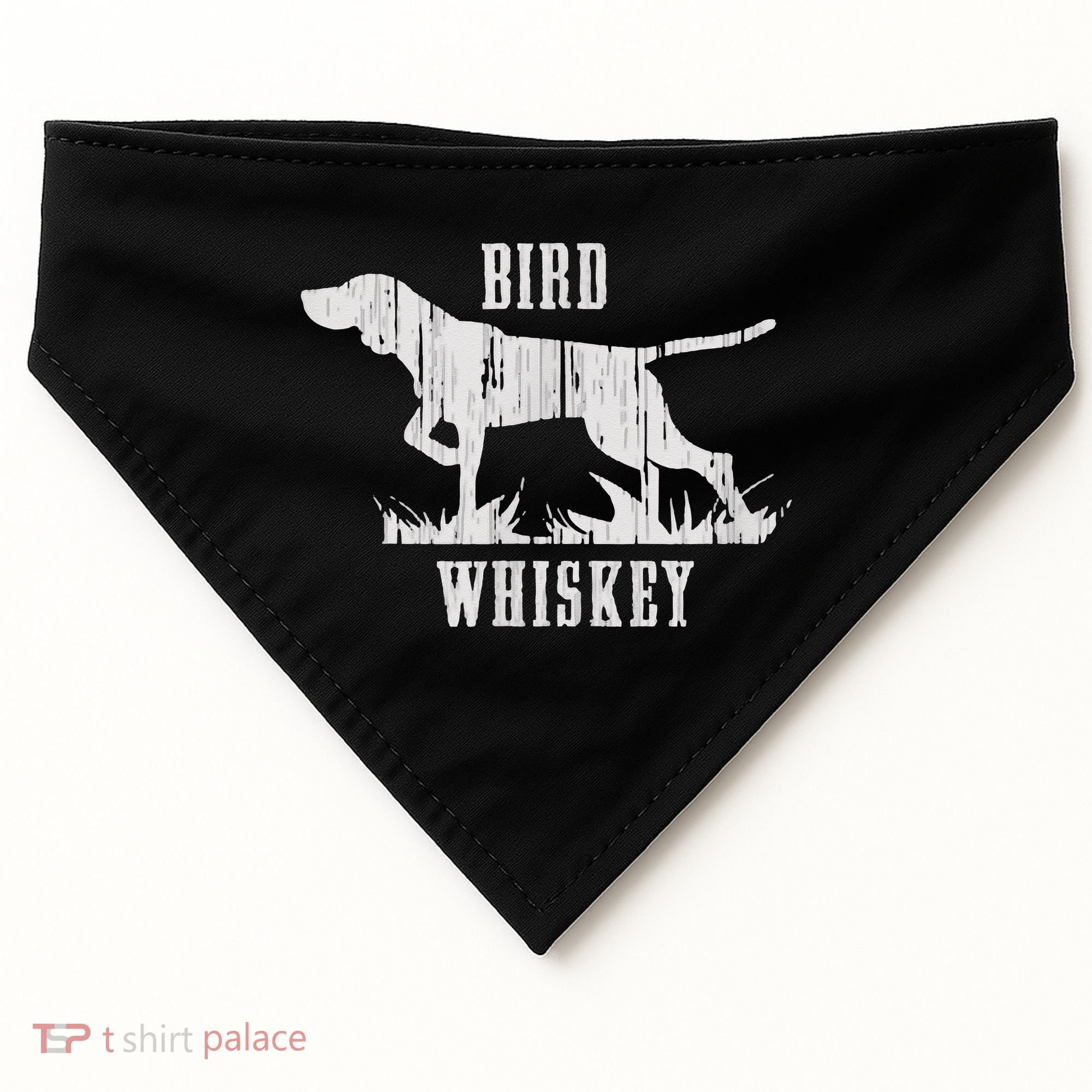 Bird Whiskey Dog USA-Made Doggie Bandana