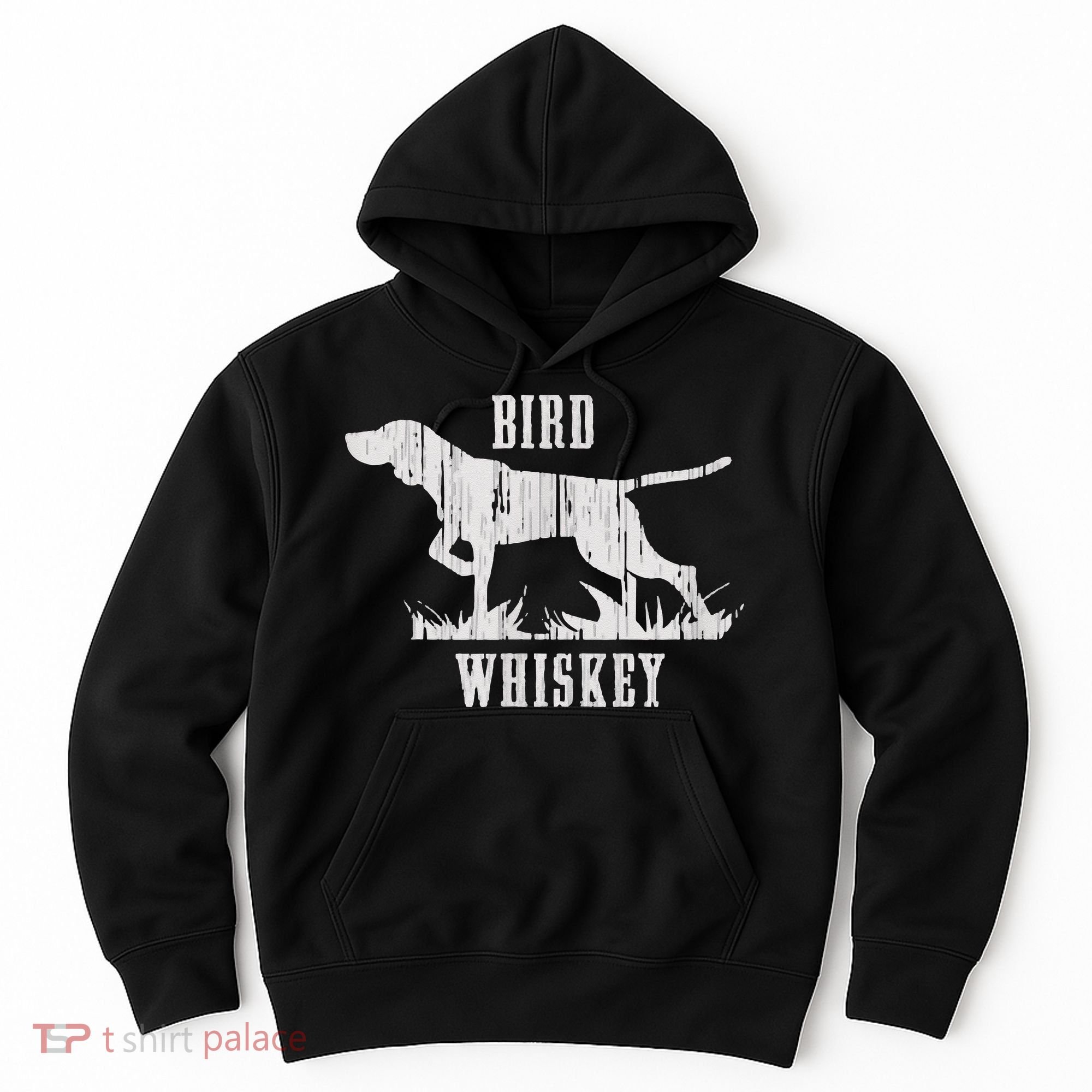 Bird Whiskey Dog Hoodie