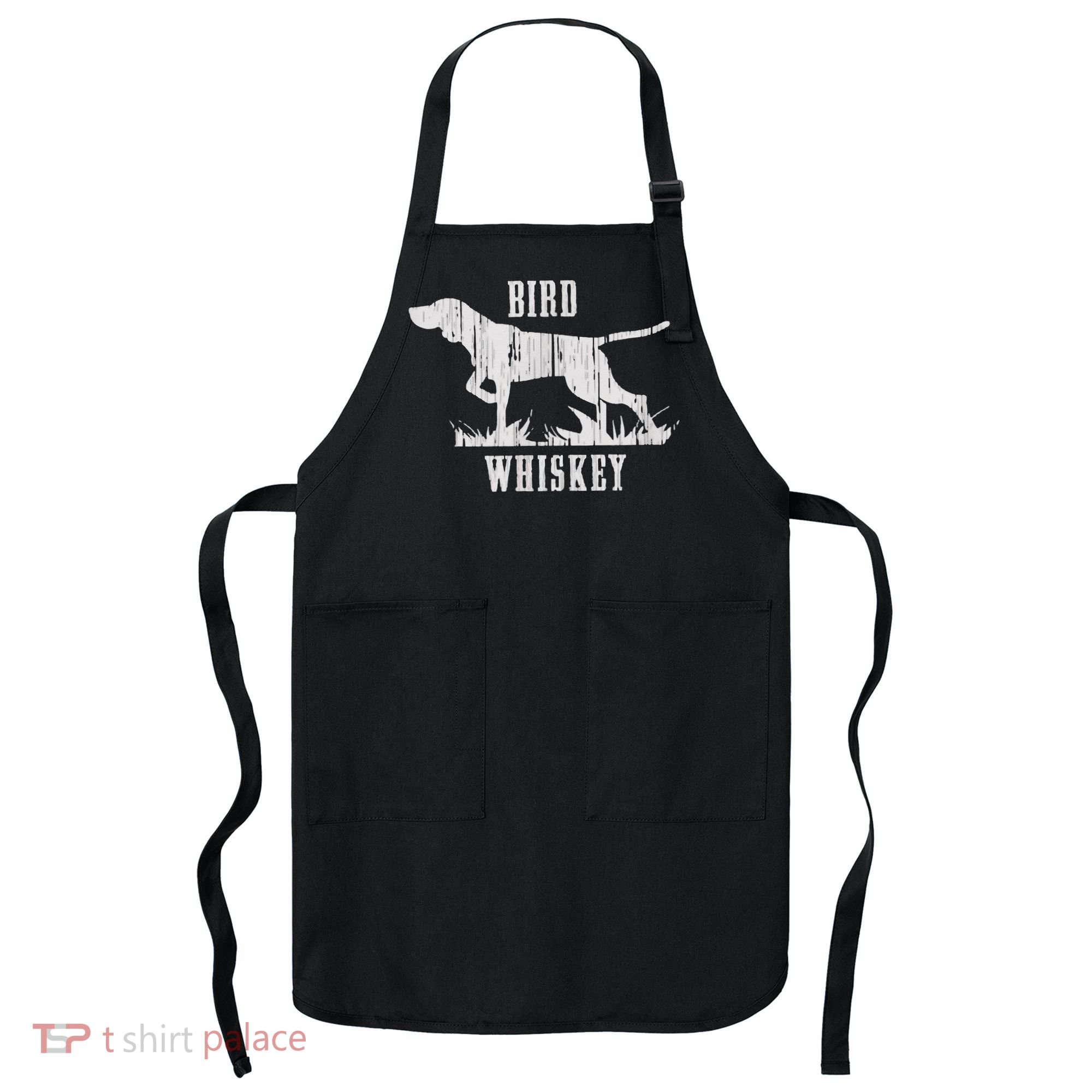 Bird Whiskey Dog Apron