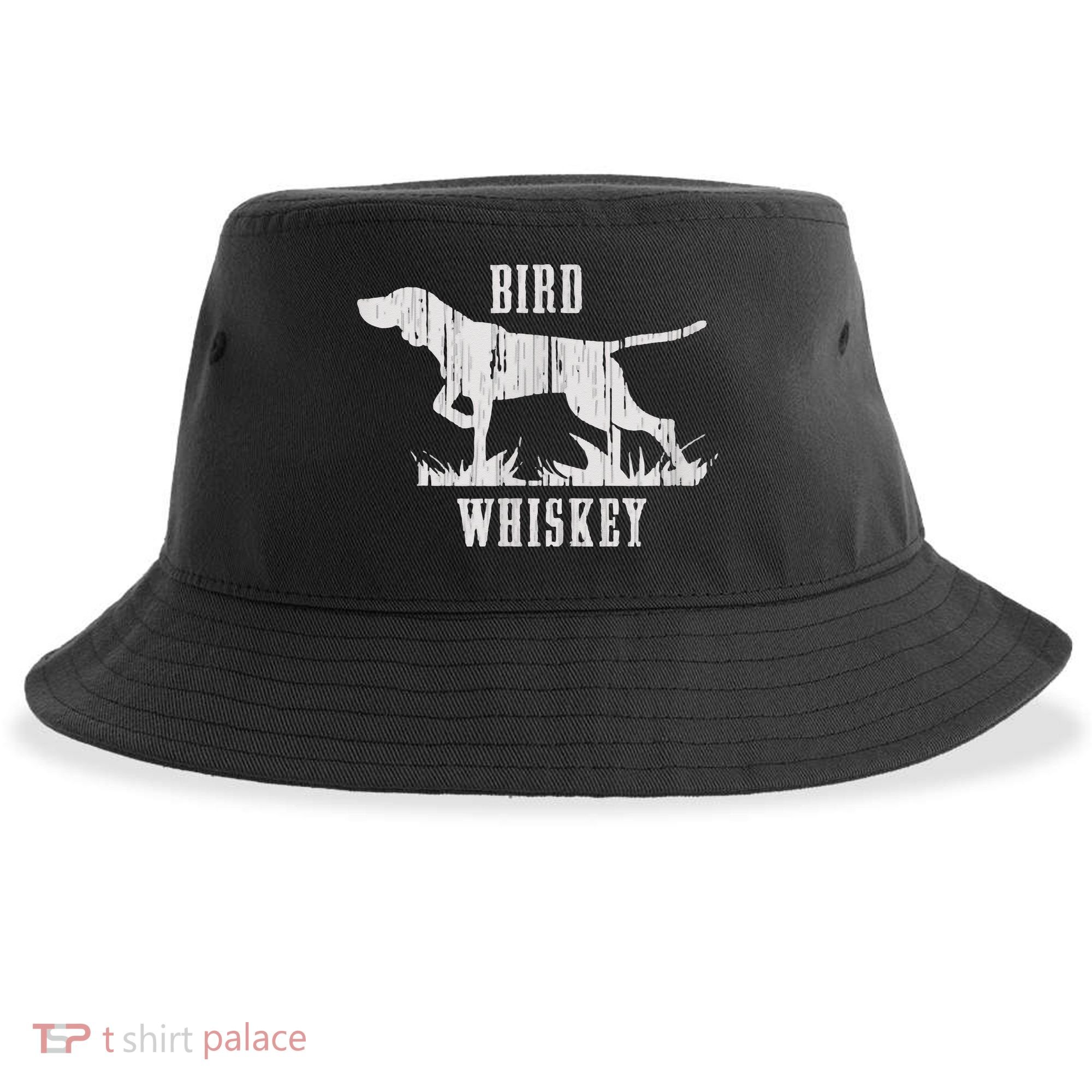 Bird Whiskey Dog Sustainable Bucket Hat