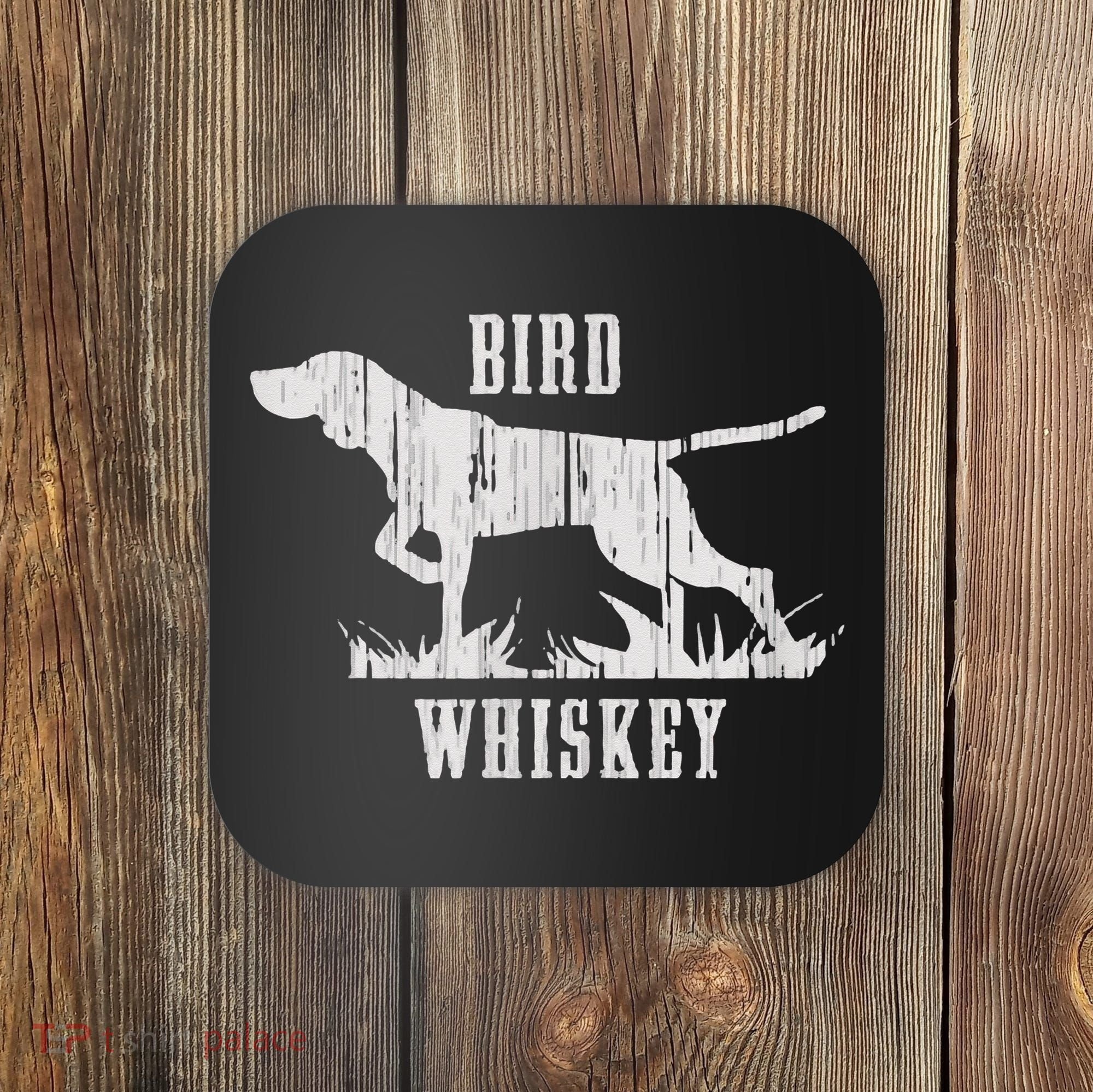 Bird Whiskey Dog Coaster