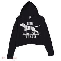 Bird Whiskey Dog Crop Fleece Hoodie thumb 0