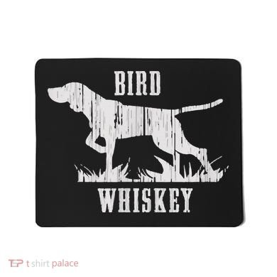 Bird Whiskey Dog Mousepad