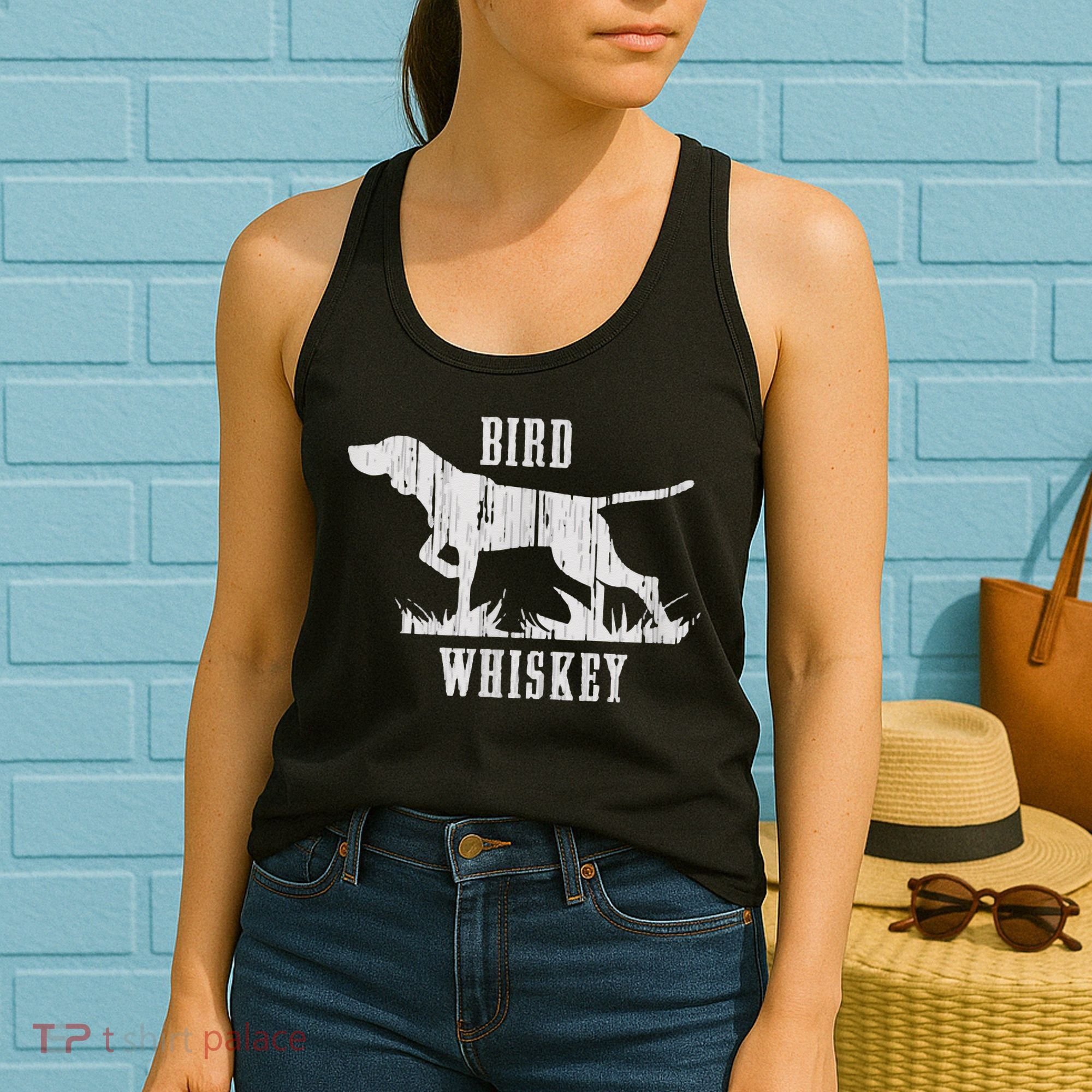 Bird Whiskey Dog Women's Tank Top