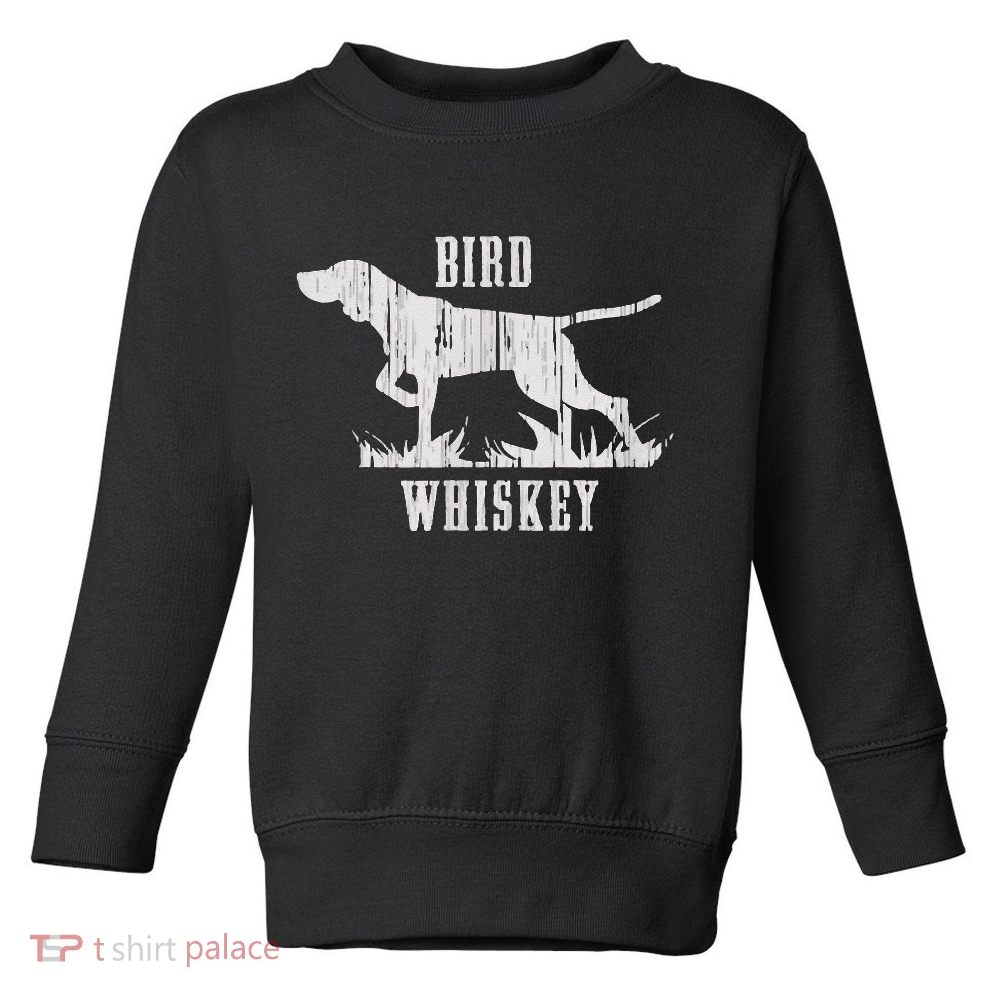 Bird Whiskey Dog Toddler Sweatshirt