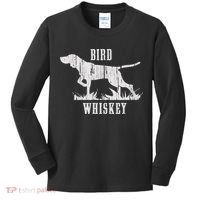 Bird Whiskey Dog Kids Long Sleeve Shirt thumb 0