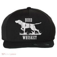 Bird Whiskey Dog Wool Snapback Cap thumb 0