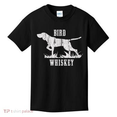 Bird Whiskey Dog Kids T-Shirt