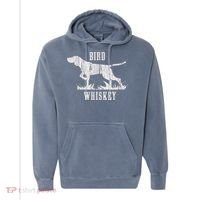 Bird Whiskey Dog Comfort Colors Garment-Dyed Hooded Sweatshirt thumb 0