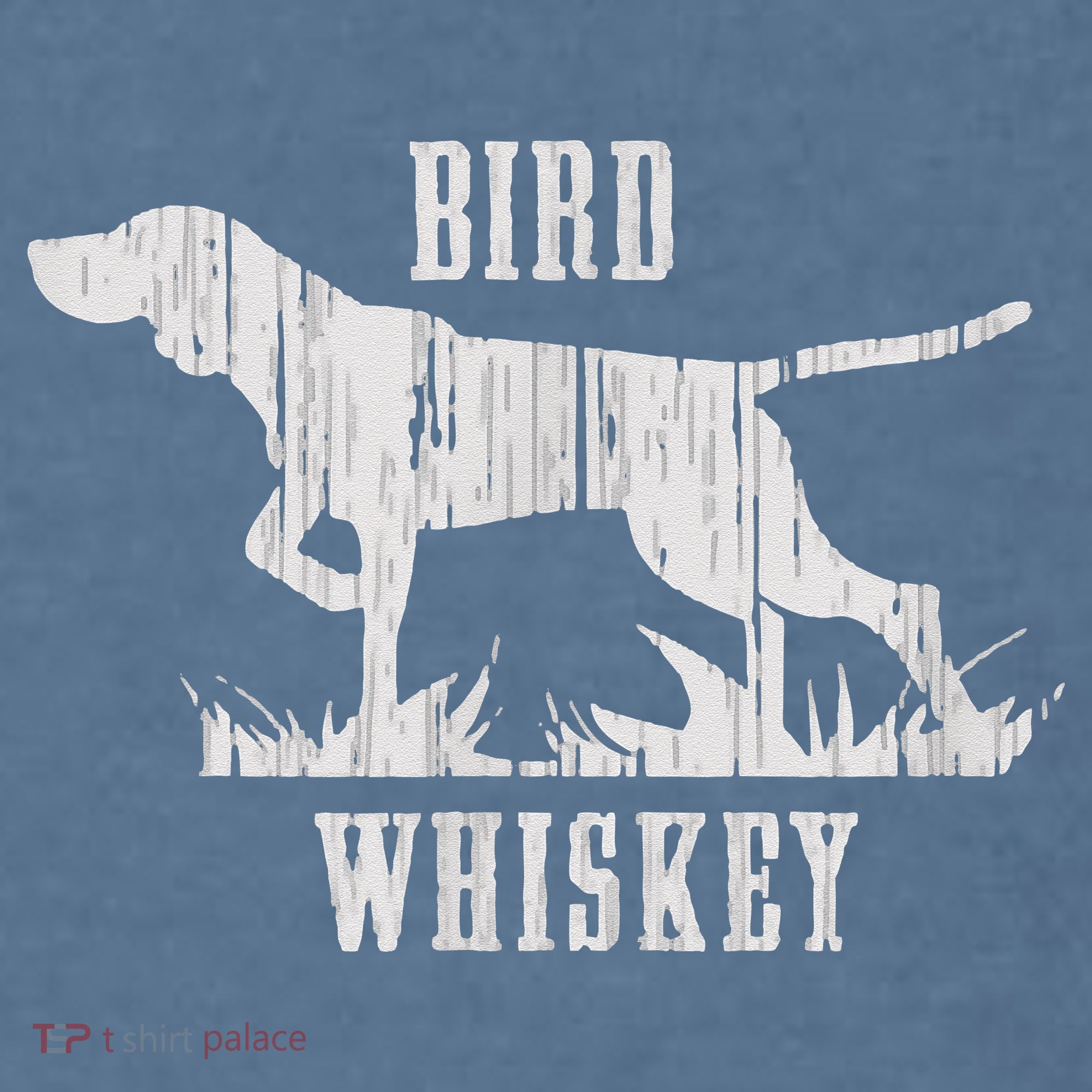 Bird Whiskey Dog Comfort Colors Garment-Dyed Hooded Sweatshirt