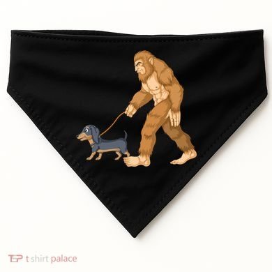 Bigfoot Walk Dachshund USA-Made Doggie Bandana