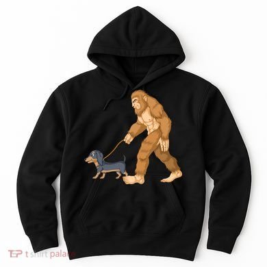 Bigfoot Walk Dachshund Hoodie