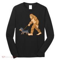 Bigfoot Walk Dachshund Long Sleeve Shirt thumb 0