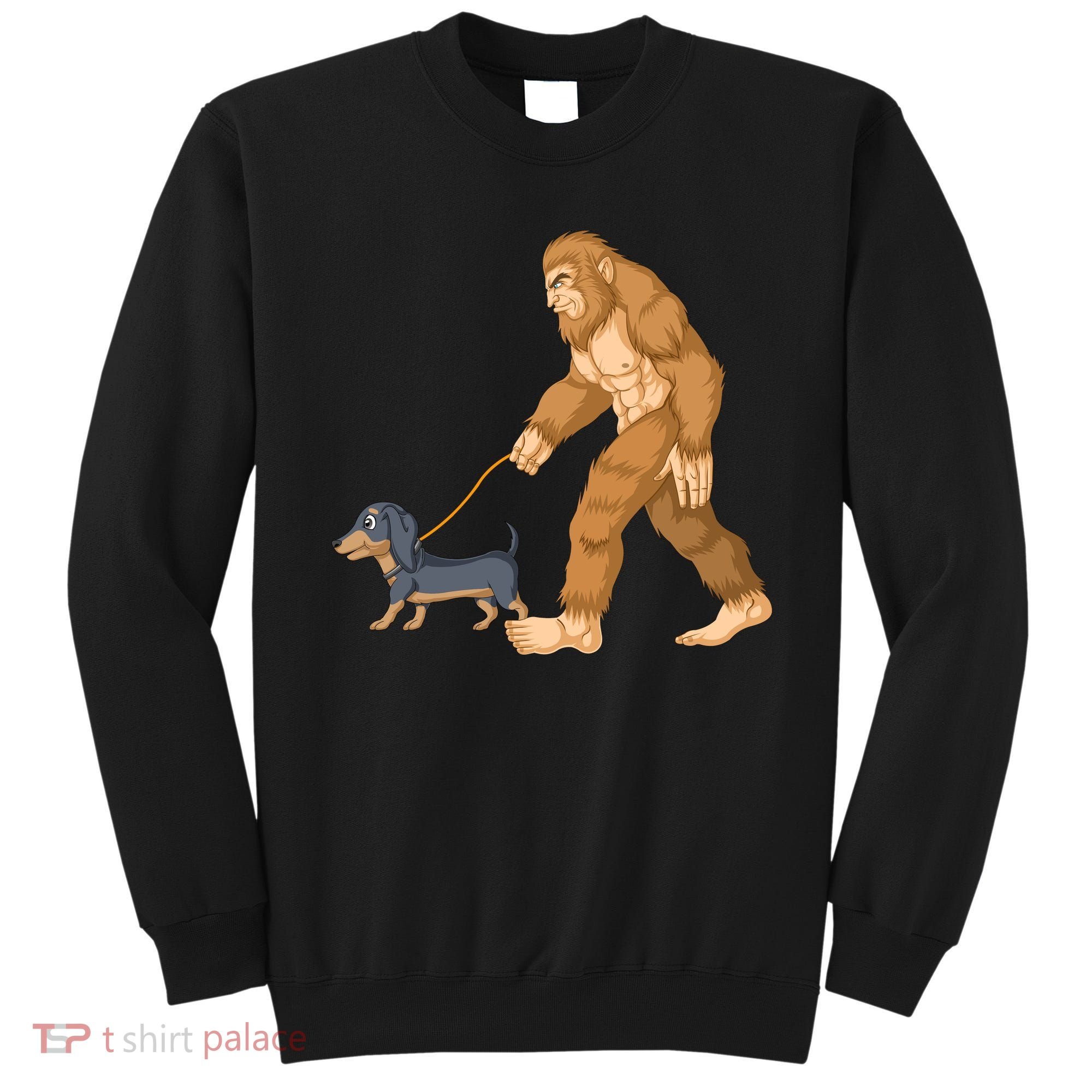 Bigfoot Walk Dachshund Sweatshirt