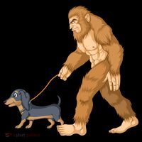 Bigfoot Walk Dachshund Sweatshirt thumb 3