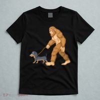 Bigfoot Walk Dachshund T-Shirt thumb 5