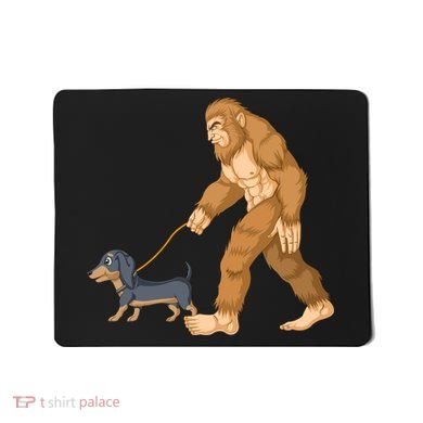 Bigfoot Walk Dachshund Mousepad