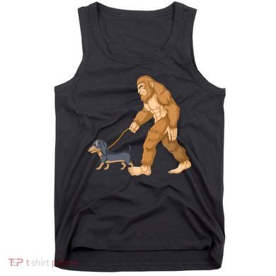 Bigfoot Walk Dachshund Tank Top