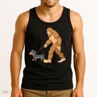 Bigfoot Walk Dachshund Tank Top thumb 3